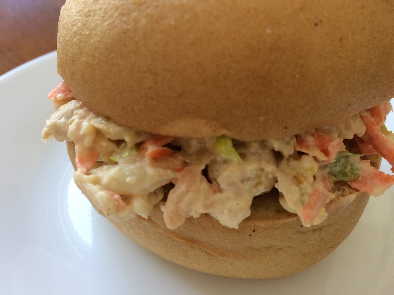 chickpea mock tuna sandwich